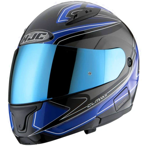HJC HJ-20M Pinlock shield blue