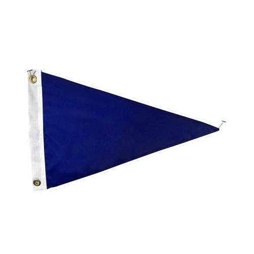 Gettysburg Flag Works Blank Old Glory Blue Nylon Pennant Flags - Size 12x18