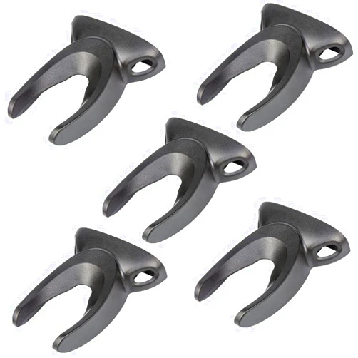 VENREA Universal Barcode Scanner Holder, Barcode Scanning Holder, Barcode Reader Rack Bracket Wall Mount Accessiors Fit for Most Scanner Barcode Scanners Label Readers (5pcs-Style U)