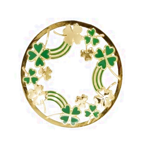 Yankee Candle Shamrocks and Rainbows Illuma-Lid Jar Candle Topper