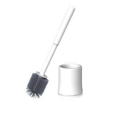 Ring King Toilet Ring Remover Silicone Toilet Brush: This Multi-Functional Brush Easily Scrubs Away Grime, Mineral deposits, and Unsightly Rings from Toilet Bowls, washbasins, bathtubs, and Tiles.