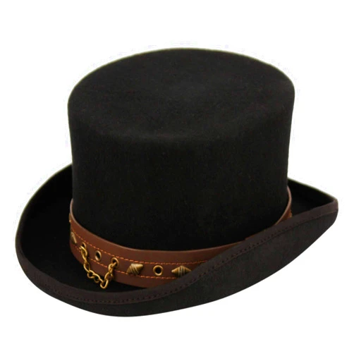 Epoch hat Men's Steampunk Top Wool Felt Hat