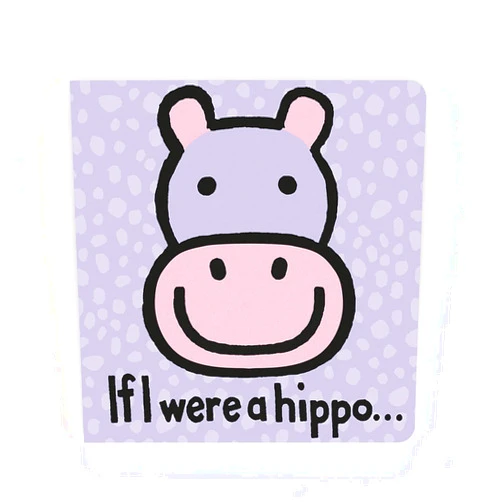 Jellycat Baby Touch and Feel Board Books, If I Were a Hippo