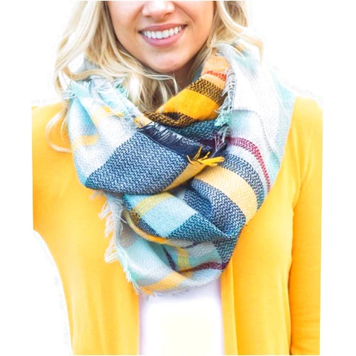 stylesilove.com Plaid Lovers Collection Womens Infinity Scarf