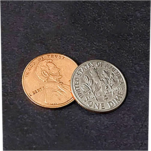 SUMAG Dime and Penny Magic Tricks Coins Vanish Appear Magic Magician Close up Street Illusions Gimmicks Mentalism Props