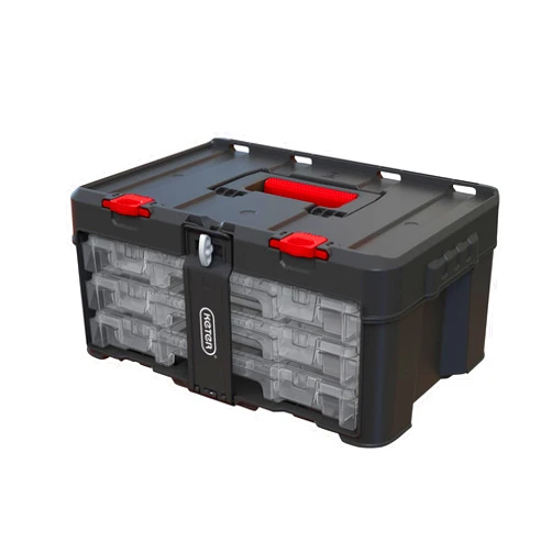 Keter Stack & Roll Heavy Duty DIY 3 Organiser Tool storage Set (253380)
