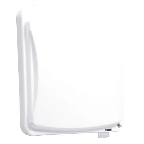 Hubbell TayMac MM1410W 55-in-1 Configurations 2-Gang Vertical Weatherproof Plastic Flat Cover, White