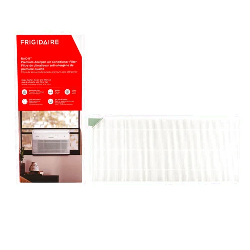Frigidaire FRPARAC8 PureAir® RAC-8 Premium Air Filter Replacement for Window ACs - Effective Pollen and Pet Hair