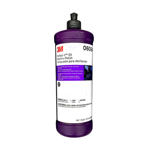 3M Perfect-It EX Machine Polish, 06094, High Performing, 1 qt (32 fl oz/946 mL)