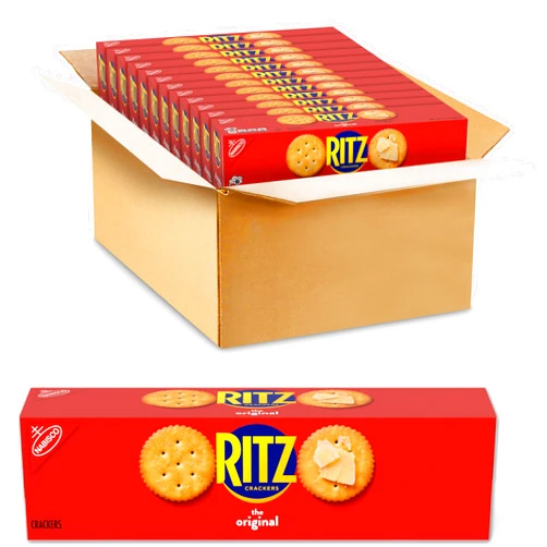 By Ritz RITZ Original Crackers, 12- 3.4 oz. Boxes