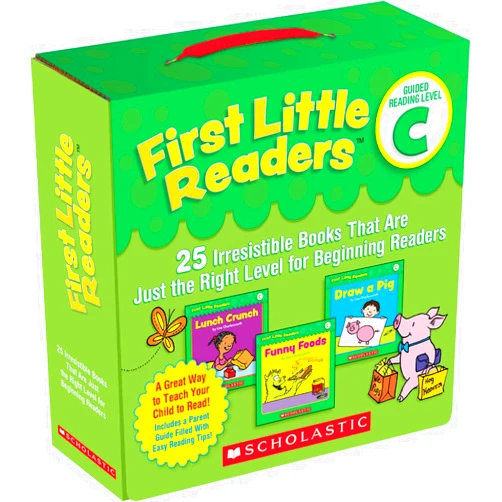 By Deborah Schecter (Author), Liza Charlesworth (Author) First Little Readers Parent Pack: Guided Reading Level C: 25 Irresistible Books That Are Just the Right Level for Beginning Readers