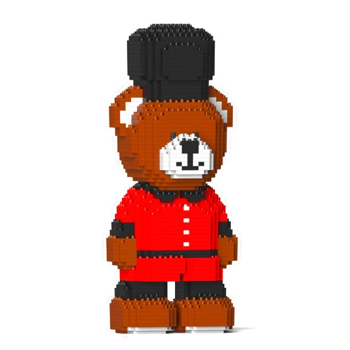 JEKCA Bear (King's Guard) 01S | Plastic Building Blocks | Age 14+