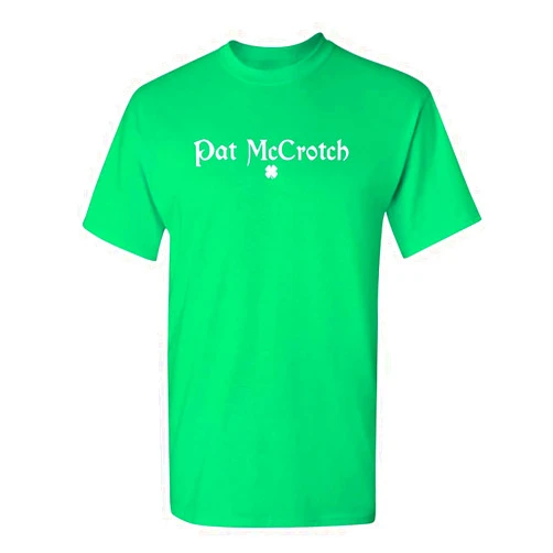 Feelin Good Tees Pat McCrotch St Patricks Day Shirts for Men St Paddy St Pats Funny T Shirt
