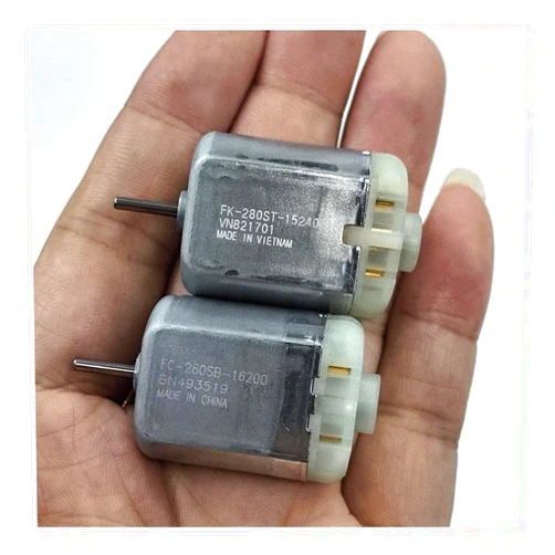 SAYOBO FK-280ST-15240/FC-280SB-16200 DC 12V 24mm Carbon Brush Electronic Starter for Car Rearview Mirror Door Lock Actuator Motor Drivers(FK-280ST-15240)