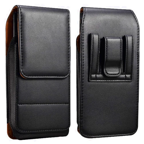 KKRAUS Large Cell Phone Holster Case with Belt Clip Loop Pouch for Motorola Moto G Power 5G 2023 2024 G Play G Stylus 5G Edge, Galaxy A14 A04e A03s S21 Ultra, OnePlus Nord N30, TCL 40XL 30XL 20S (Black, XL)