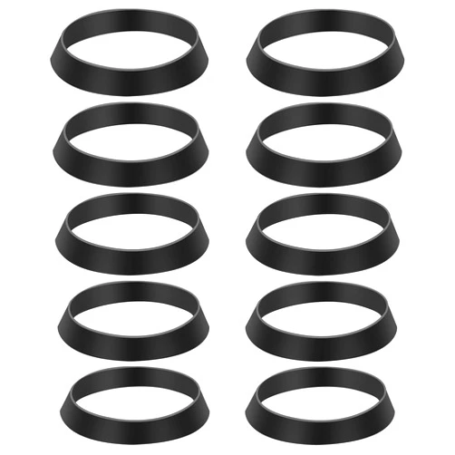 Xthrotsenk 10 PCS Seal Ring Silicone Washer Waste Pipe Seal Ring Rubber Gasket Washers Plumbing for 1 1/2 Inch Drain Pipe Sink Drains