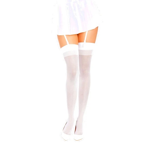 Dreamgirl Women's Thigh-high Stockings with Back Seam