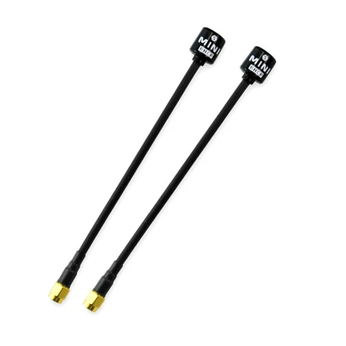 SoloGood 2PCS FPV Antenna 5.8G 2.8dBi Long Range Antenna FPV RHCP Antenna MINI5 SMA Male 150MM for RC Drone FPV Quadcopeter Multicopter TX/RX