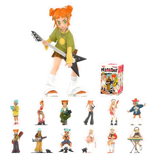 POP MART Peach Riot Rise Up Series Figures, Peach Riot Blind Box Figures, Random Design Action Figures Collectible Toys Home Decorations, Holiday Birthday Gifts for Boys and Girls, Single Box