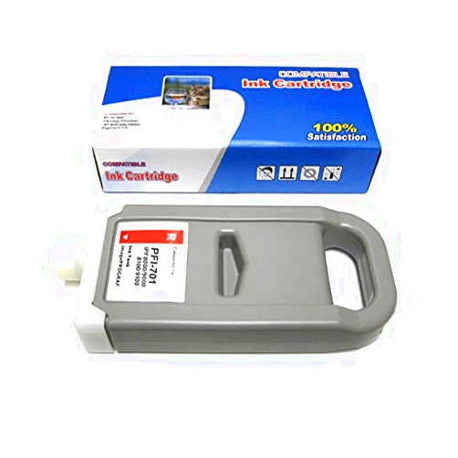 Vivid Colors PFI-706 Ink Cartridge Replacement PFI706 R Red 700ml for Canon ImagePROGRAF iPF8400 iPF9400 Printer