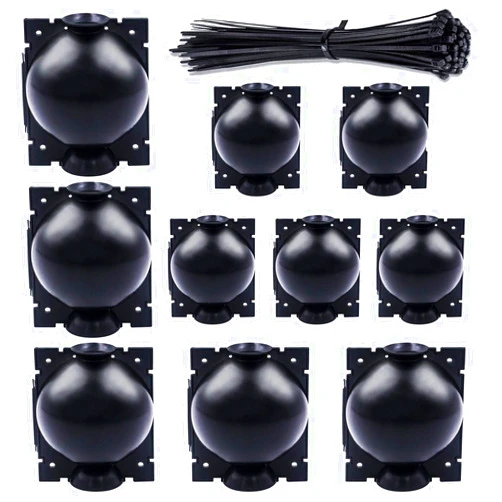 Tanzfrosch 10 Pack Tree Root Growing Box, Rooting Ball Grafting Tools, Reusable High Pressure Tree Rooter Air Layering Propagation Kit Propagator Pot Rooting Device for Trees Flowers