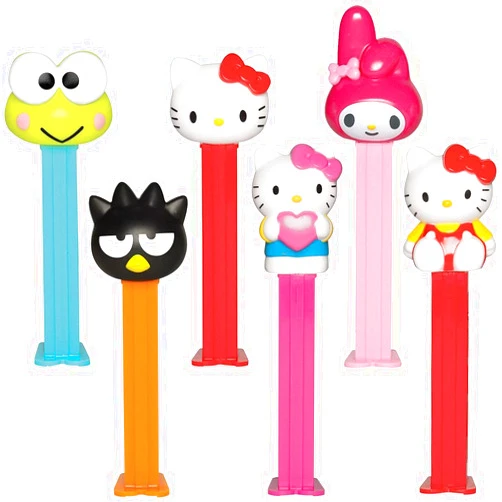 Pez Hello Kitty Assorted Dispenser With Refill