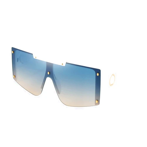 FEISEDY Women Sunglasses, Oversized Square Flat Top Shield Shades for Men B4060