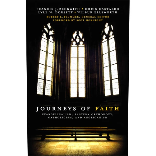 By Francis J. Beckwith (Author), Christopher A. Castaldo (Author), Lyle W. Dorsett (Author), Craig A. Blaising (Author), Gregg Allison (Author), Brad S. Gregory (Author), Robert A. Peterson (Author), Wilbur Ellsworth (Author), Robert L. Plummer (Editor), Scot McKnight (Foreword) & 6 more Journeys of Faith: Evangelicalism, Eastern Orthodoxy, Catholicism, and Anglicanism