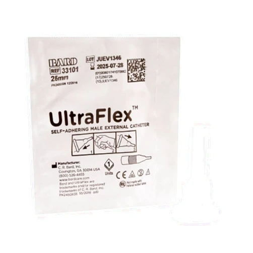 UltraFlex Self-Adhering Male External Catheter, Small 25 mm 33101 Qty 1