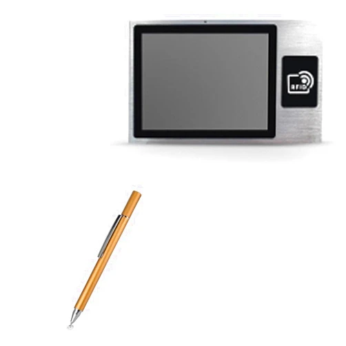BoxWave Stylus Pen Compatible with Geekland GK-INNOD-NFC-13 (13 in) - FineTouch Capacitive Stylus, Super Precise Stylus Pen - Champagne Gold