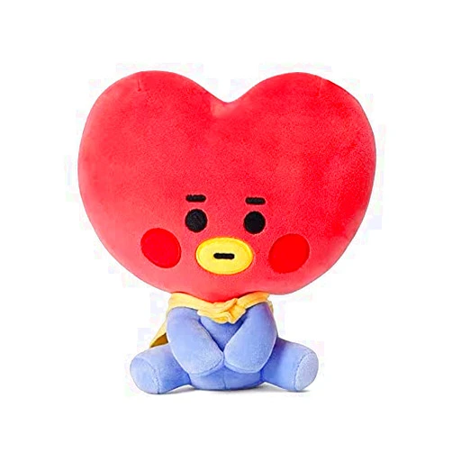PKONG Lerion Cartoon Pillow for Kids,Pillow Doll Small Plush Puppets,Baby Series Character Cute Small Plush Stuffed Animal Figure Doll (Tata,4.5 inch)