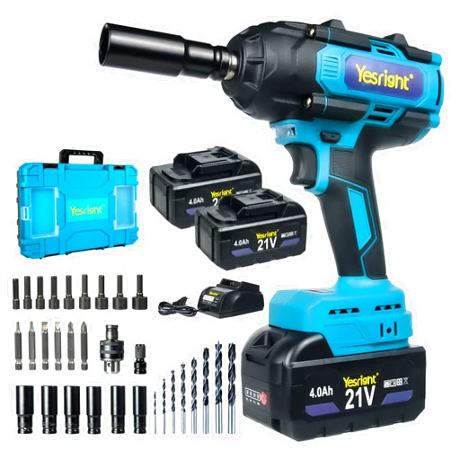 YesRight 1000N.m Cordless Impact Wrench 1/2
