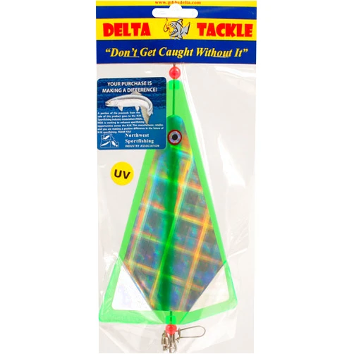 Delta GIBBS-DELTA TACKLE 88857 Inline Flasher, Green