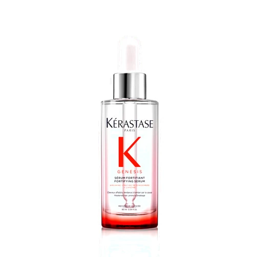 Kerastase Genesis Hair Serum | Daily Strengthening Treatment for Weak or Damaged Hair | Nourishes and Reinforces Hair | Anti-Breakage | Silicone-Free | For Weakened Hair | Serum Fortifiant