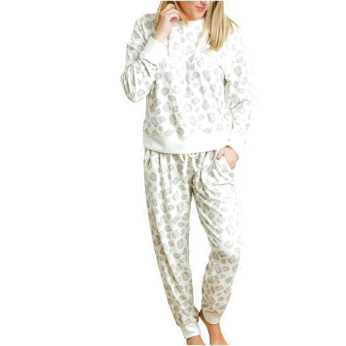 Mary Square Women's Casual Loungewear Outfit, Sophie Style Pullover and Pant Set, LuxSoft Fabric