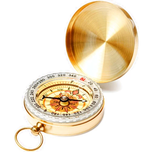 JSD Camping Survival Compass Metal Compass Kids Compass for Hiking Camping Hunting Outdoor Military Navigation Tool