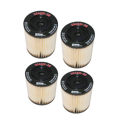 TUKIMA 2040N-30 Racor Fuel Filter Element, 30 Microns (Pack of 4) c
