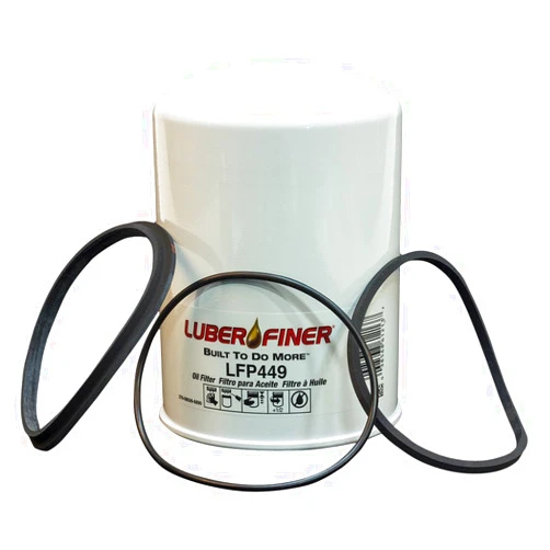 Luber-finer Luberfiner LFP449 Heavy Duty Engine Oil Filter Fits Select Caterpillar 342449; Caterpillar T40D-TC60D Lift Trucks