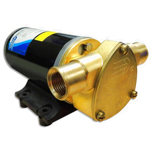 Jabsco Ballast King Bronze DC Pump w/Reversing Switch - 15 GPM