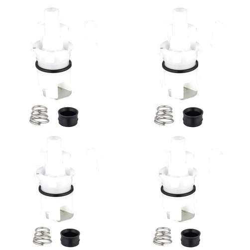 ZephyrJazz RP25513 faucet stem assembly Replacement Kit for delta two handle faucet repair kit Includes 1/4 Turn stop RP4993 Seats and Springs 4 Pack