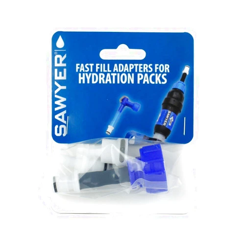 Sawyer Products SP115 Fast Fill Adapters for Hydration Packs Blue/White,One Size