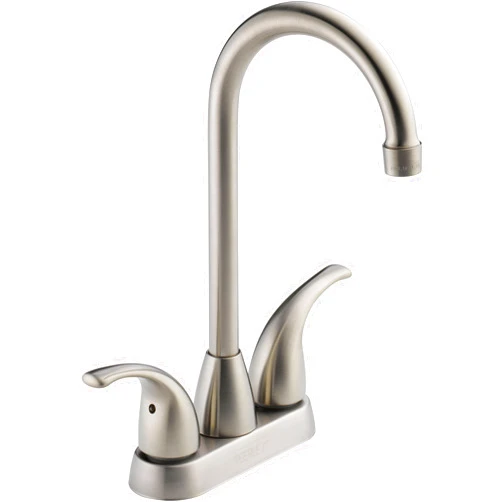 Peerless Tunbridge 2-Handle Bar-Prep Kitchen Sink Faucet, Stainless P288LF-SS