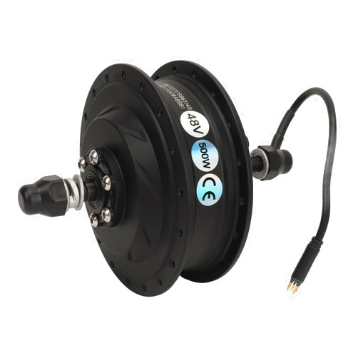 Tbest 48V 500W Electirc Gear Hub Motor, Brushless Rear Drive Waterproof Metal Drive Hub Brushless Gear Motor Replacement for Upgrade Parts