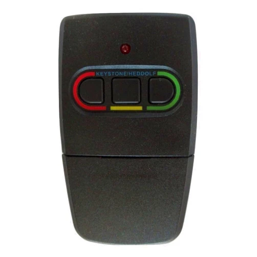 318MHz Heddolf Keystone P220-3KB Garage Door Opener Remote, 318MHz, 3-Button, Compatible with Allstar, Allister, Pulsar, GTO, Mighty Mule, Carper, Heddolf Models