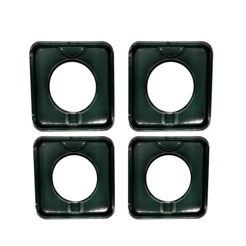 Amazinpure SGP-400 4 Pack Replacement Black Porcelain Square 7.75