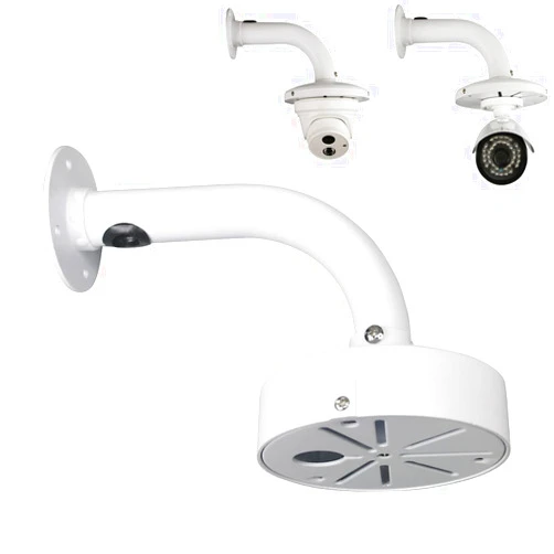Compcctv Security Camera Mount Bracket, Dome Camera Mount Universal Camera Wall Mounting Bracket/IP Camera for CCTV Security Camera, L Type