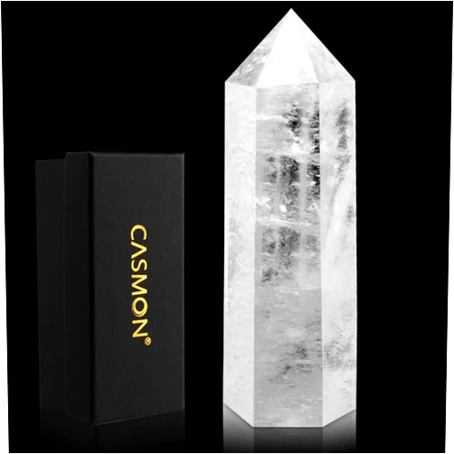 CASMON Large Healing Crystal Wands 3.9