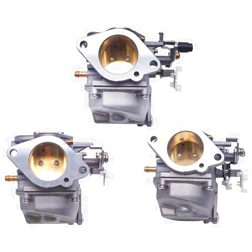 ERINER 688 Carburetor Kit for Yamaha 2T 85HP 90HP Outboard 688-14301 14302 14303 Parsun
