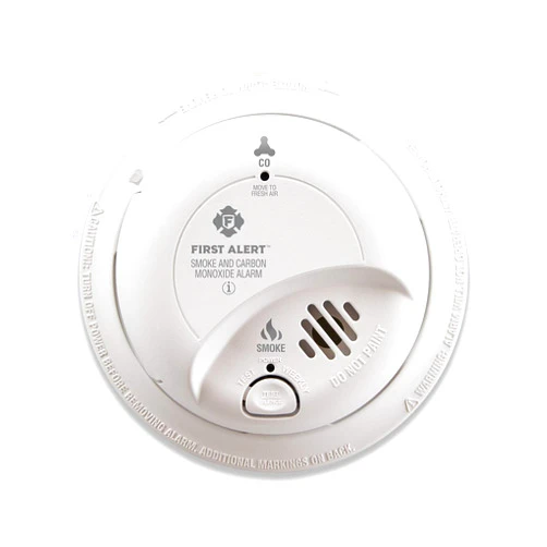 FIRST ALERT BRK SC9120FF Hardwired Smoke and Carbon Monoxide (CO) Detector with Battery Backup, 1 pack , White