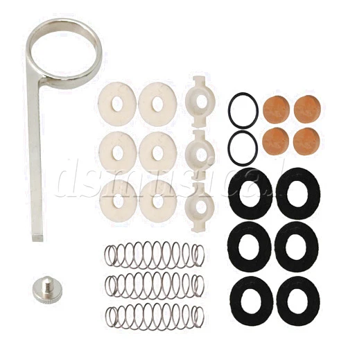 Generic Copper & Metal & Plastic Trumpet Finger Buttons Valve Cap Screw Repair Kits